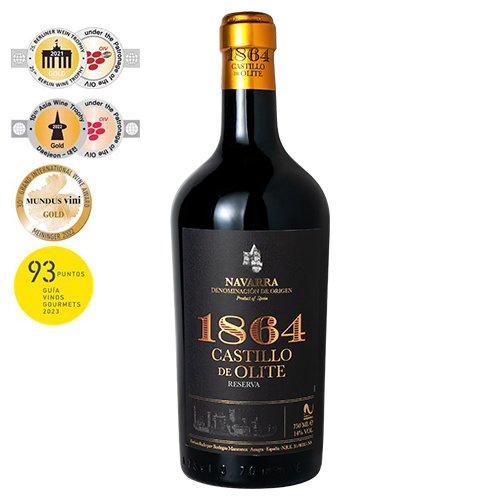 Foto de Vino Tinto 1864 Castillo de Olite Reserva.